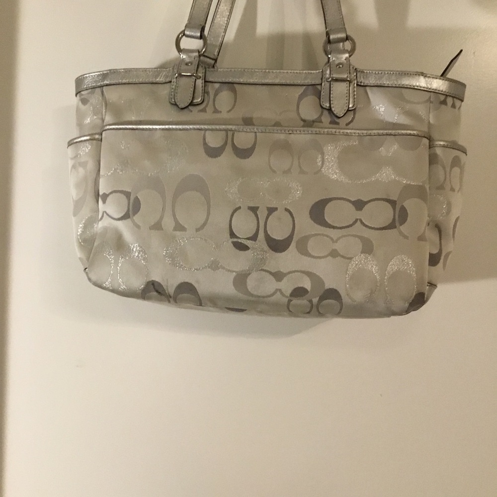Coach Gray Vintage Satchel Shoulder Bag $65. - Picture 8 of 14